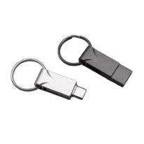 Pendrive Dual OTG Llavero Elegante con logotipo