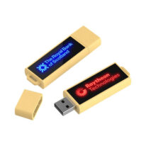 Pendrive Personalizado Luz Led Ecologico