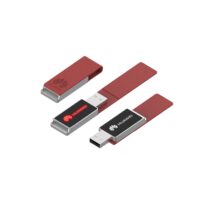 USB de Cuero Led personalizado con logotipo