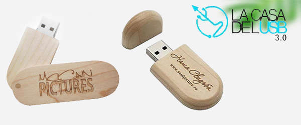 Grabado laser en Memorias USB Personalizadas