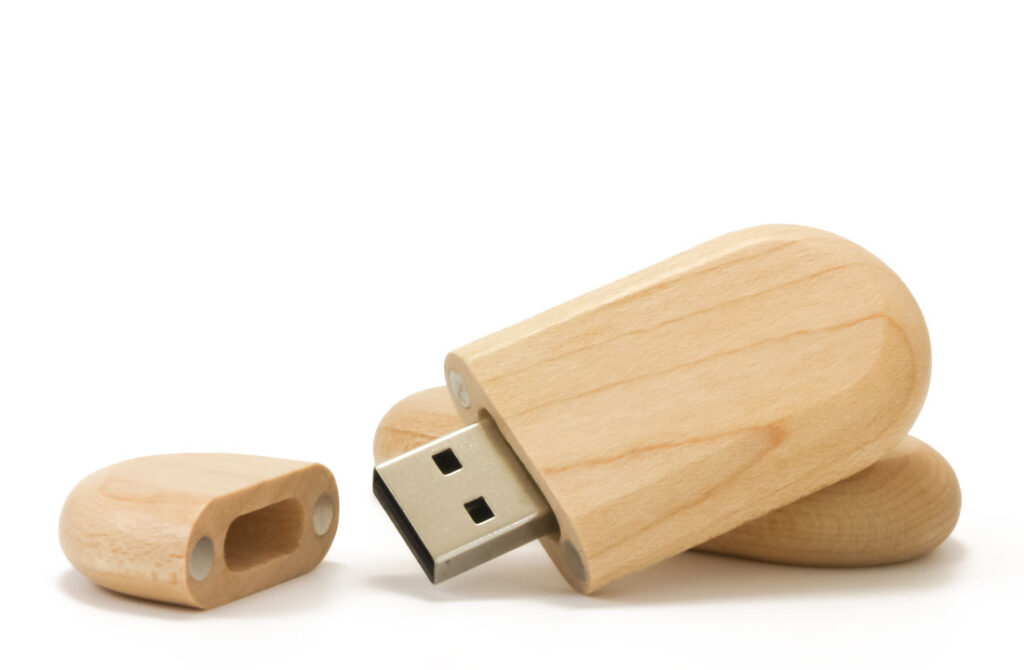 Pendrive de Madera Personalizado Calidad